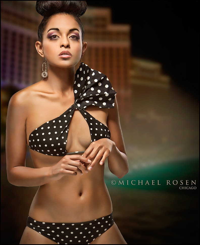 Male and Female model photo shoot of Michael Rosen - Chicago and Laurean  in Rosen Studio