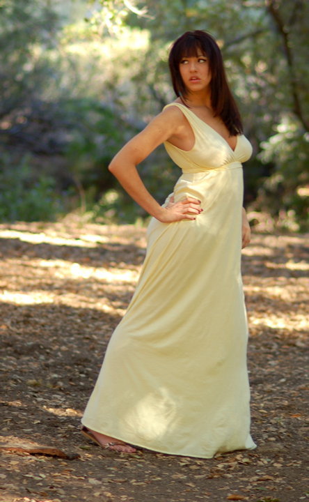 Female model photo shoot of The Selena Skye in Spahn Ranch