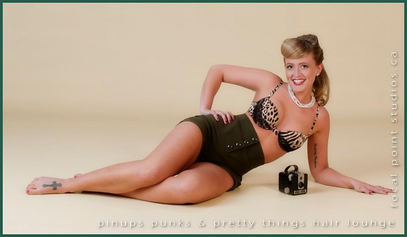 Female model photo shoot of Ginger Sparkle by Focal Point Studios in Prince George BC