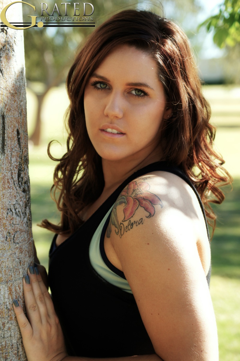 Female model photo shoot of halstonw in chaparral park