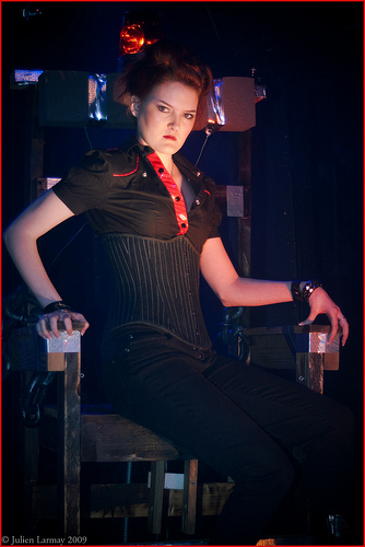 Female model photo shoot of Stina Deadpets in Austin Texas (Elysium)