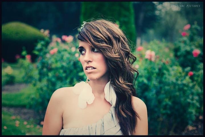 Female model photo shoot of Sara Minic in Rose Garden, Boise, Idaho