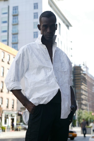 Male model photo shoot of andreantoine in Meatpacking district new york,ny 2012