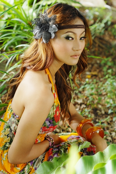 Female model photo shoot of sugar in bangkok