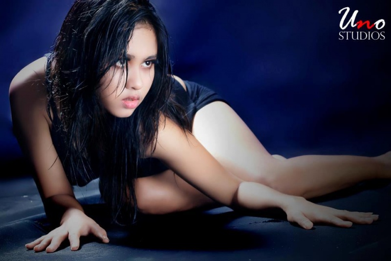 Female model photo shoot of uniar mirta in jakarta
