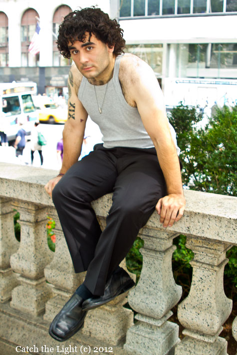 Male model photo shoot of Catch The Light  in NYC