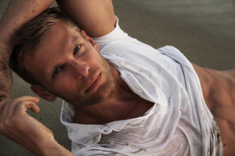 Male model photo shoot of Xavier D Corbin in Hermosa Beach, CA