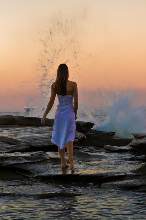 Female model photo shoot of Amanda Lisay Photogaphy in Sunshine Coast on the Beach