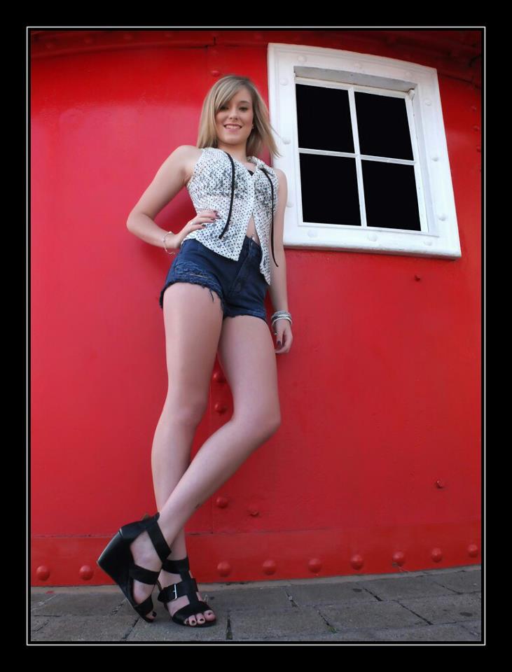 Female model photo shoot of Rach Window  in Port Adelaide