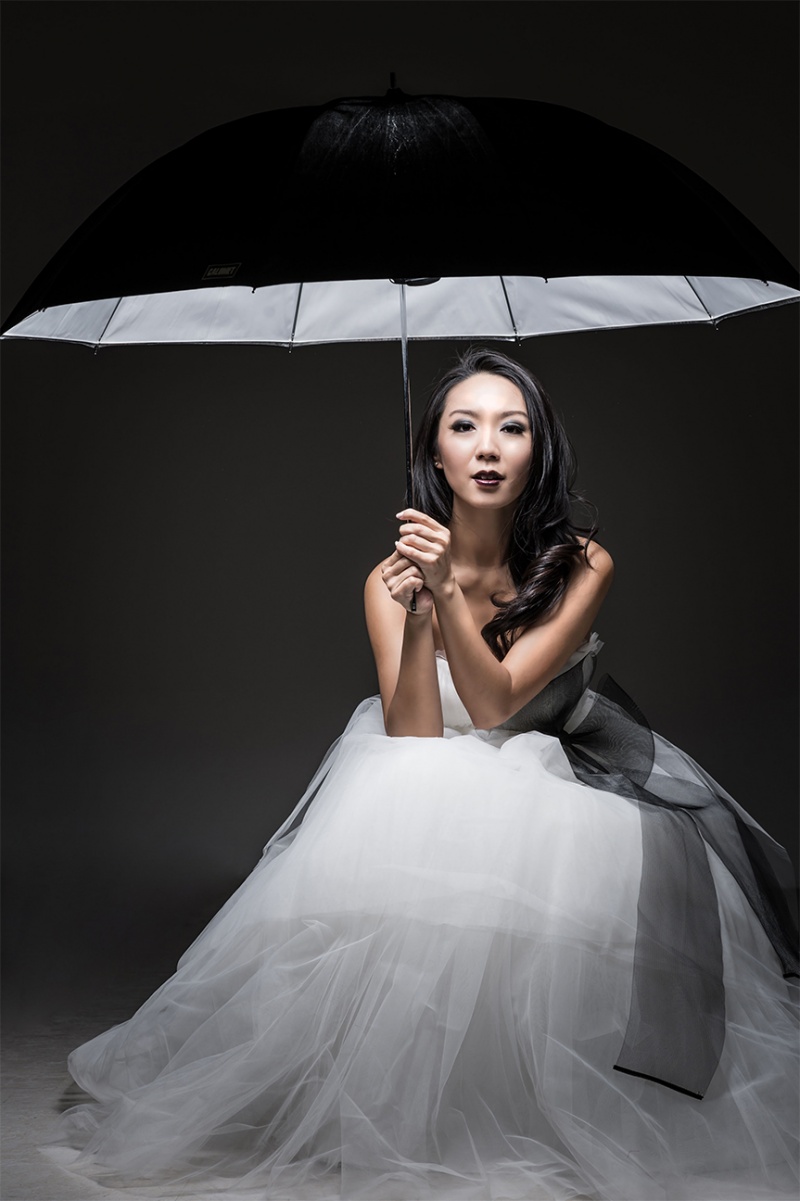Female model photo shoot of Anni Liang by Tony Zhou