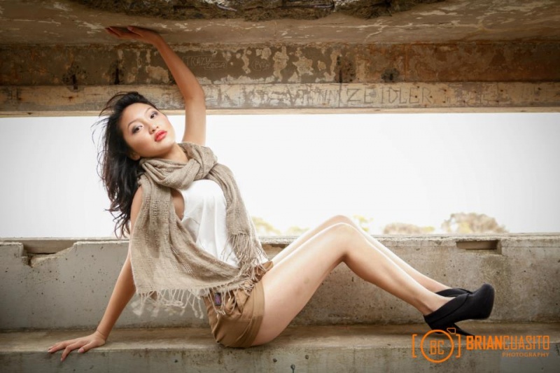 Female model photo shoot of Trisha Dang