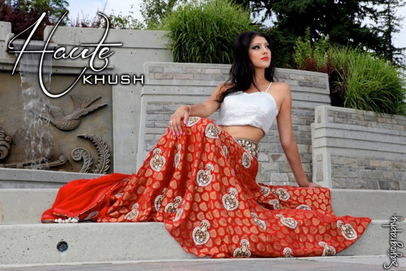 Female model photo shoot of Haute Khush