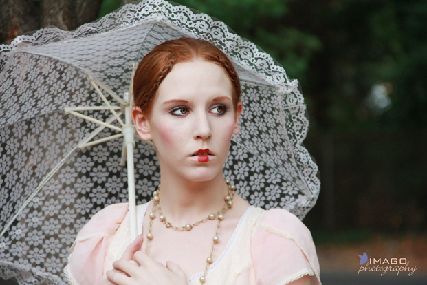 Female model photo shoot of Imago_Photography and Lillian Grey in Vigo County Historical Museum