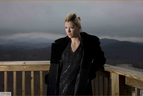 Female model photo shoot of Erika German in Appalachian Ski Mountain