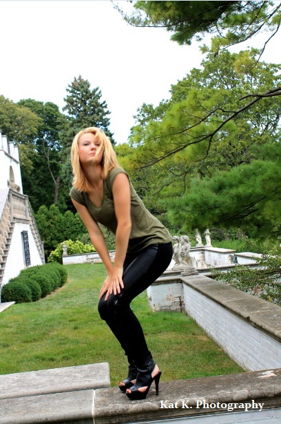 Female model photo shoot of Kat K Photography  in Villa Terrace - Milwaukee, WI
