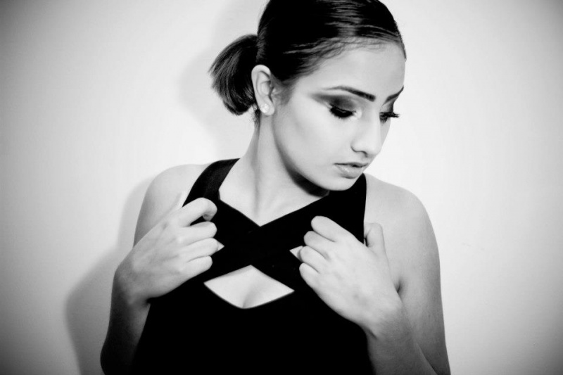 Female model photo shoot of Pabla, makeup by nadineK
