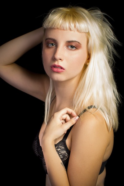 Female model photo shoot of Eddie von Luft by LightFix