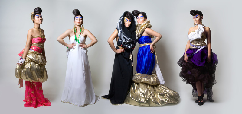 Female model photo shoot of Os Couture