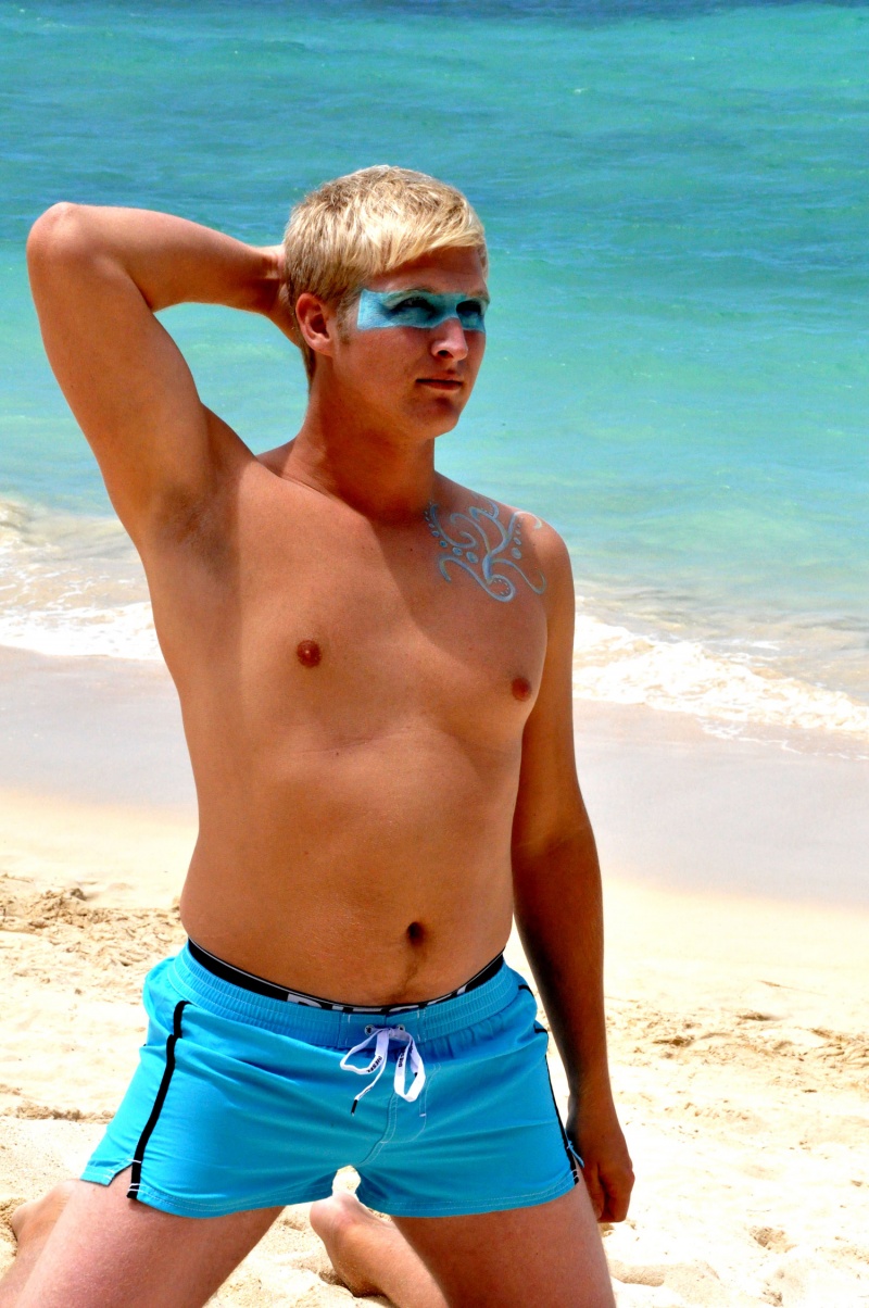Male model photo shoot of Drewski Anthon in Kailua Beach