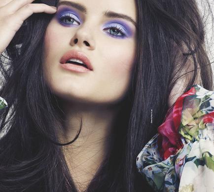 Female model photo shoot of Makeup by Gamillah