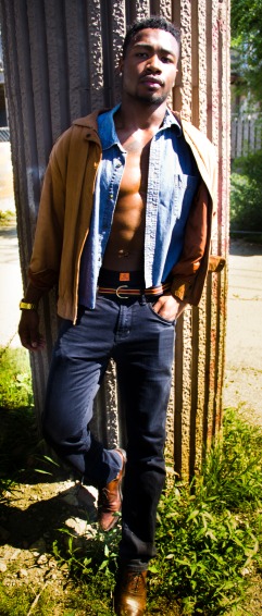 Male model photo shoot of Malcolm Brown  in Chiago, Il