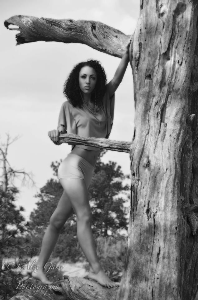 Female model photo shoot of Jasmyne Dixon in Castlewood Canyon State Park (Colorado)