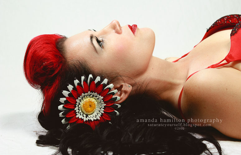 Female model photo shoot of Xylena Strange by Amanda Hamilton