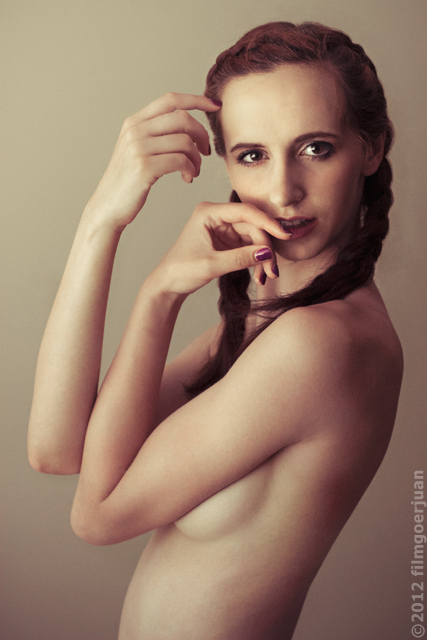 Female model photo shoot of SageBell by filmgoerjuan in Canada