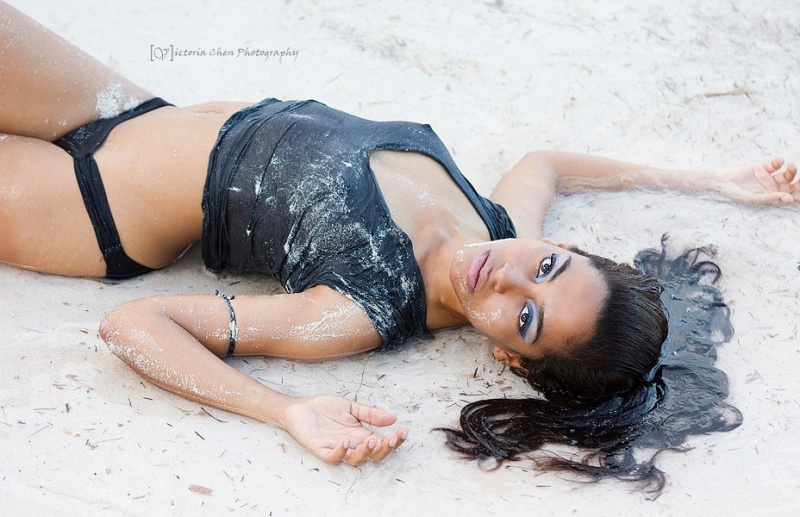 Female model photo shoot of V Chen Photography in Punta Cana, Dominican Republics