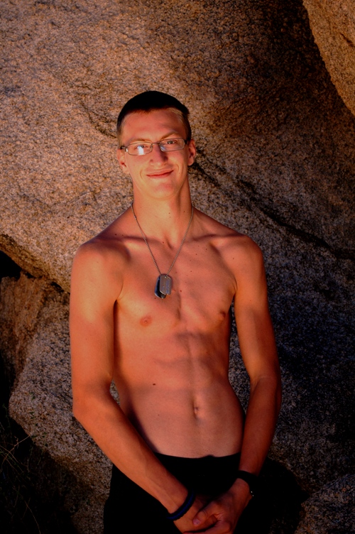 Male model photo shoot of CharlieTurkal in Deep creek