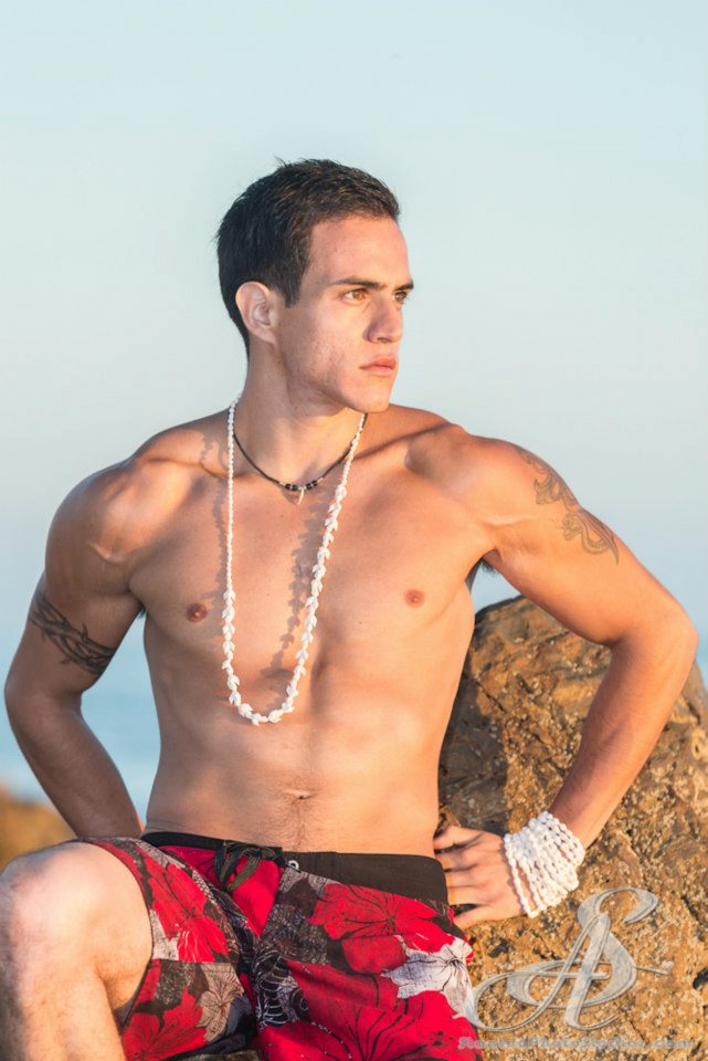 Male model photo shoot of Matthew Jacob Robles in Crystal Cove, Laguna Beach