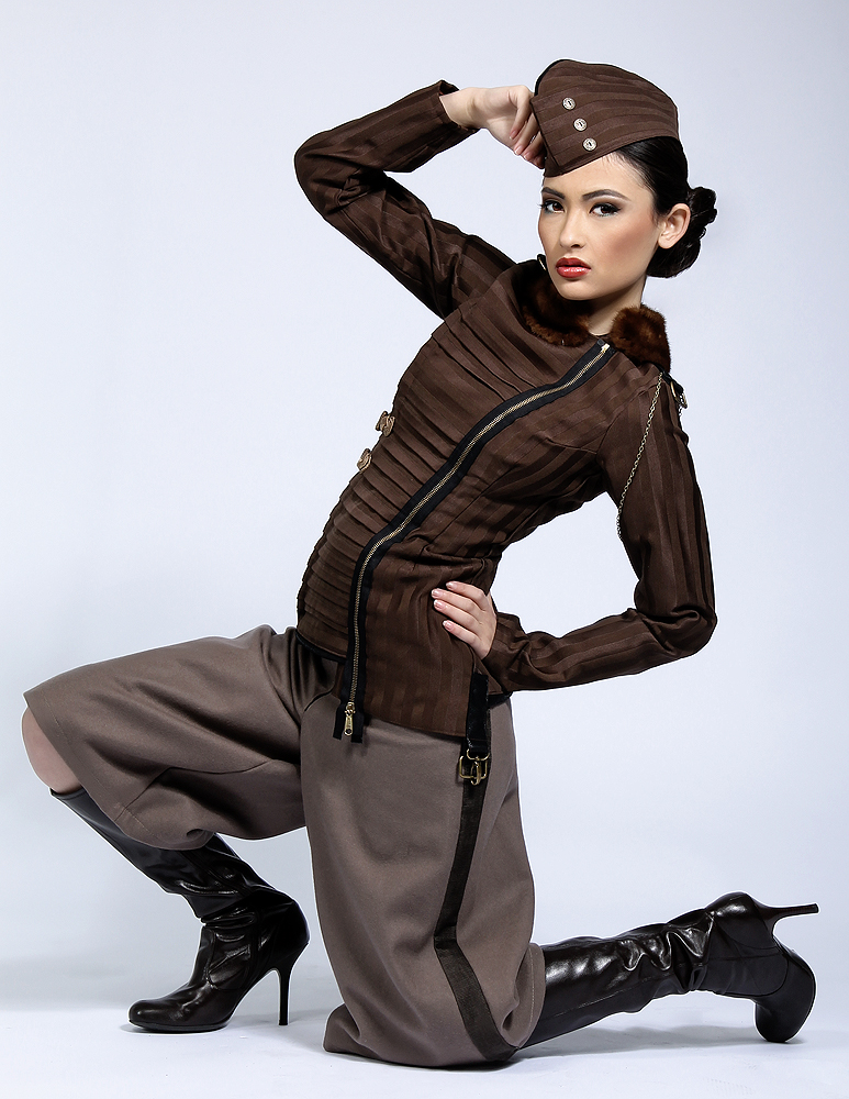 Female model photo shoot of Lisa Kikui by Silke Gabrielle, makeup by Simply Lexy