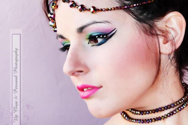 Female model photo shoot of Ceylon Makeup Artistry