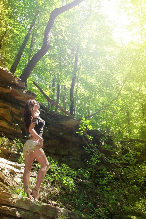 Female model photo shoot of SteeBax in Chapin Forest, Kirtland, Ohio