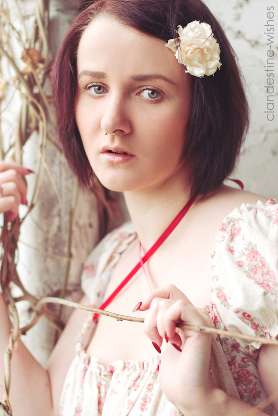 Female model photo shoot of AerynW by Shauna Phoon