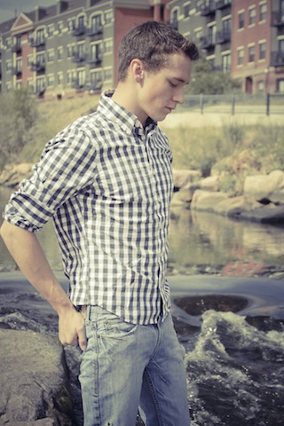 Male model photo shoot of Gunnar Jones in Denver, Colorado