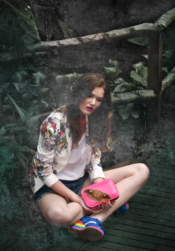 Female model photo shoot of Jentie Youna Jelles in Vlinders aan de vliet