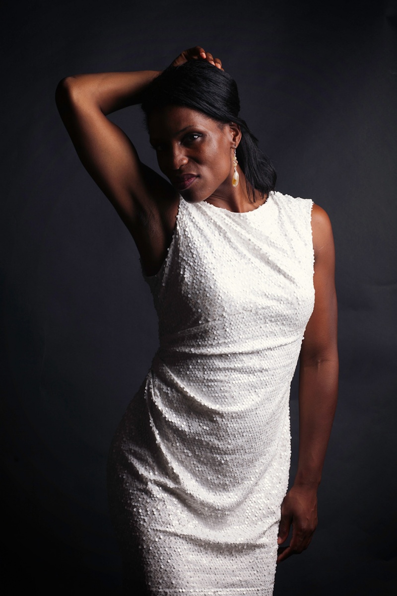 Female model photo shoot of Marjorie Kelly by Calderon - TFP only