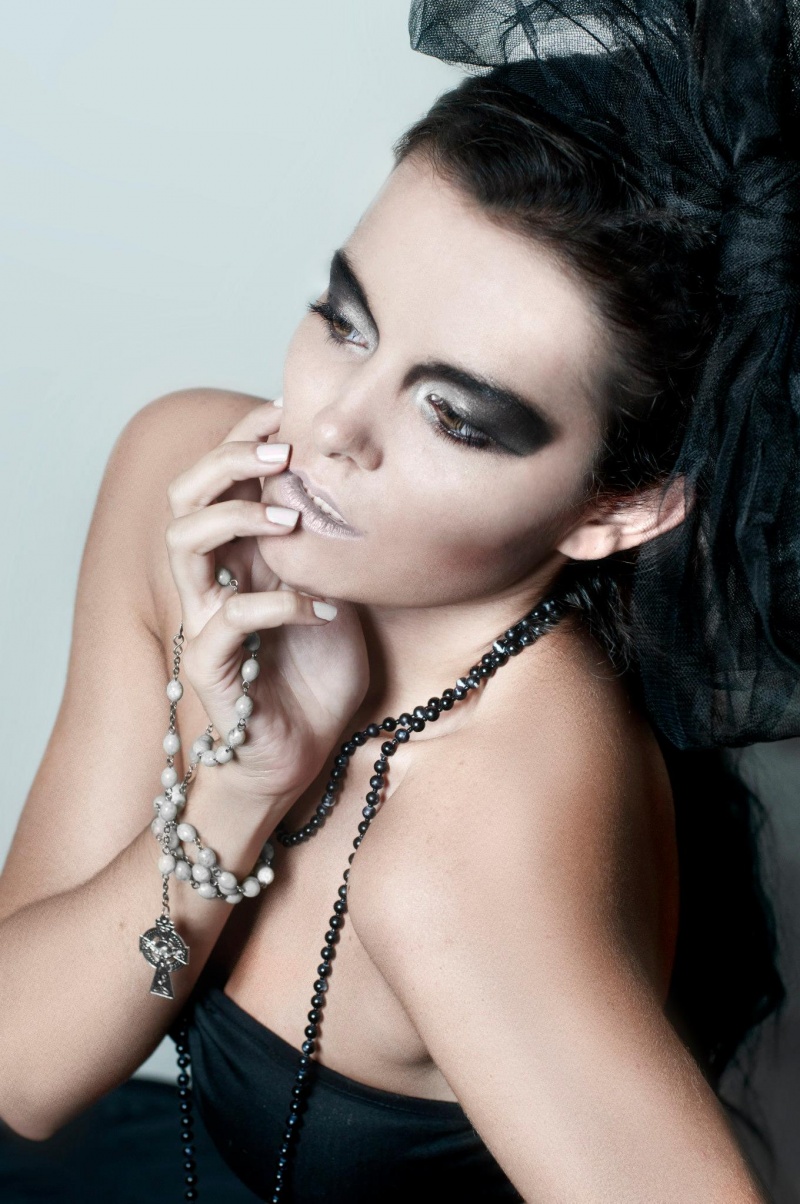 Female model photo shoot of Parisa Zarin by Melissa Bucek Photo