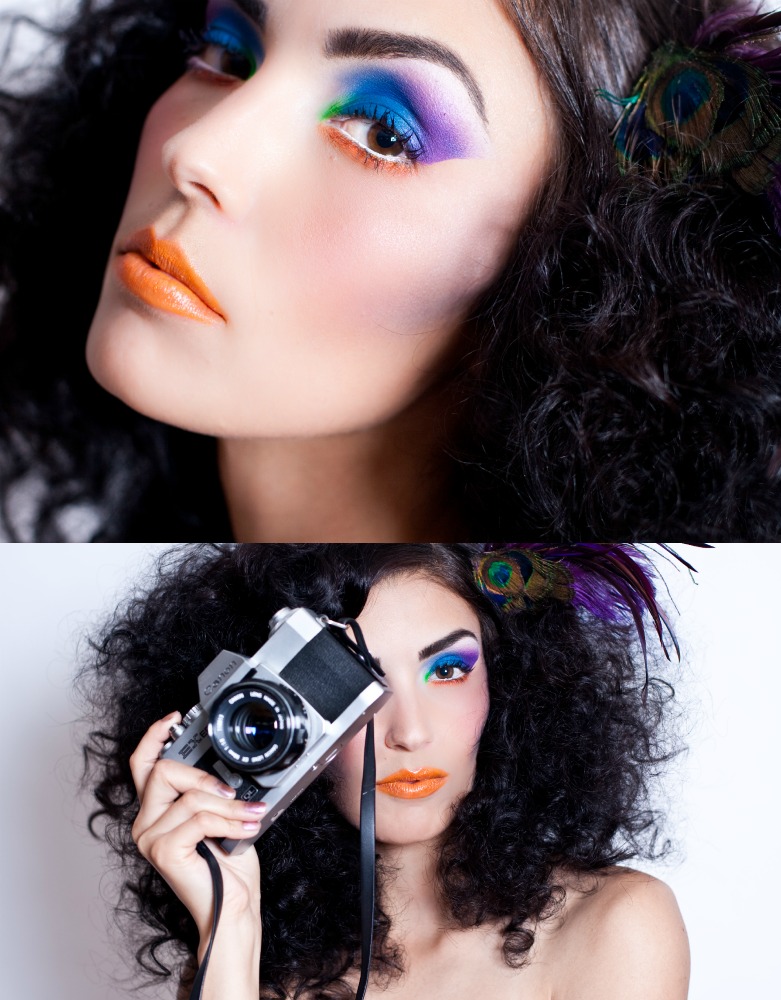 Female model photo shoot of andrea rangel by Ruby Alvarado, hair styled by Alana Rocket