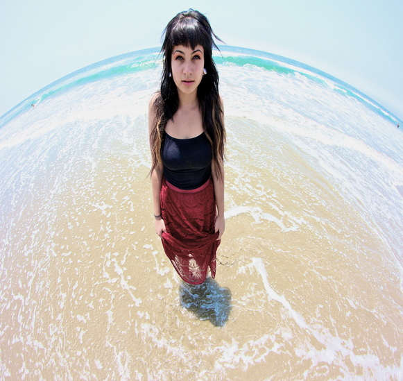 Female model photo shoot of Valencia Alexandra in Venice Beach