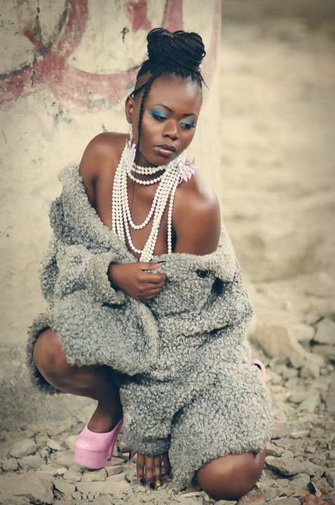 Female model photo shoot of isi eselebor