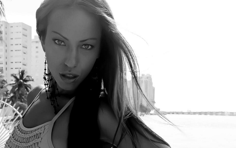 Female model photo shoot of Josefina Russo in South Beach