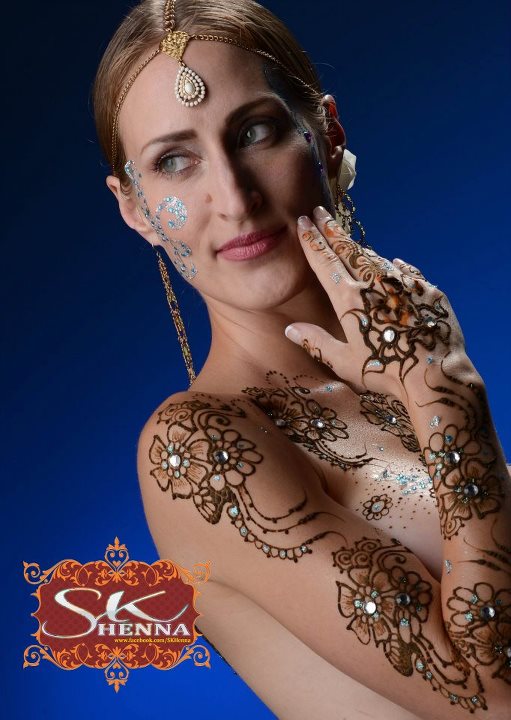 Female model photo shoot of SK Henna