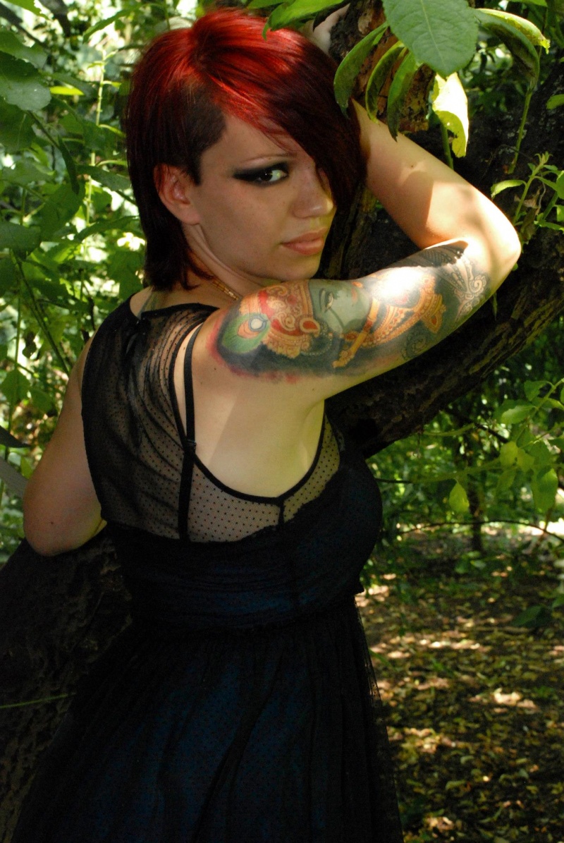 Female model photo shoot of xmoniax by Sergio Mendes