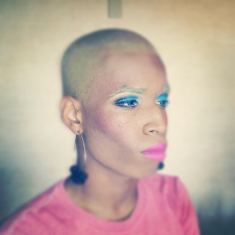 Female model photo shoot of Envee Makeup Artistry in MD