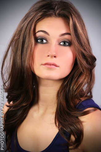Female model photo shoot of AV Images and Danielle N. , makeup by CrystalDrake