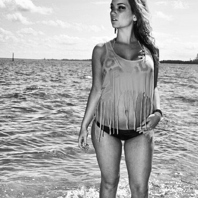 Female model photo shoot of Amanda R Jennings by elnollie in Yorktown Beach, VA