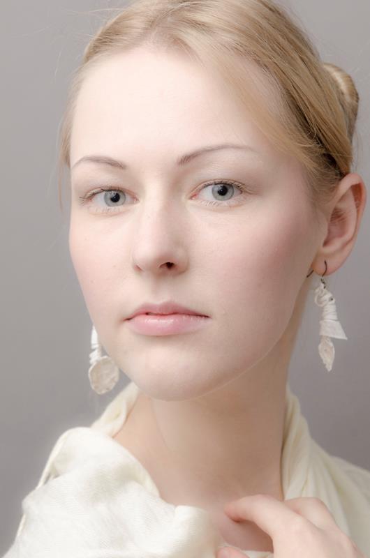 Female model photo shoot of Greta Bernotaite by Amir_N16 in London, makeup by Kamile Serstkova