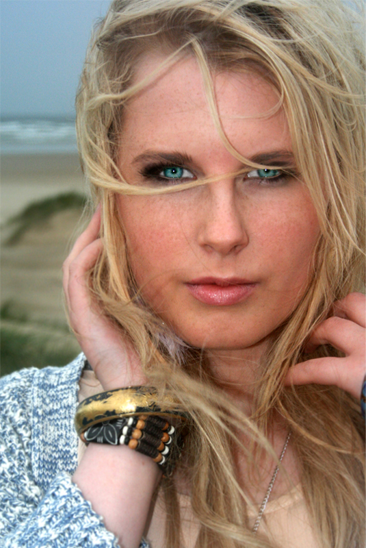 Female model photo shoot of Masterpiece FX in Pembrey Beach, Wales